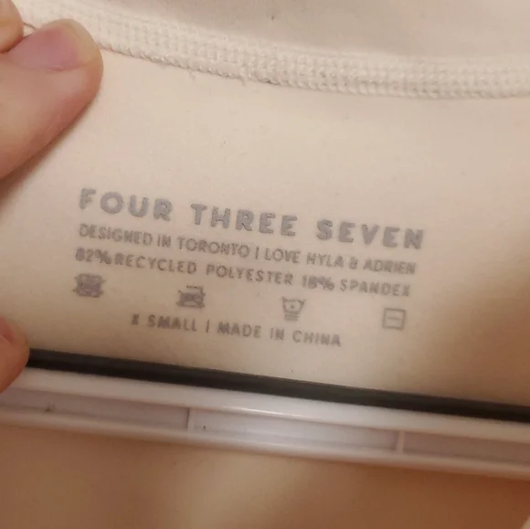 437 The Curve Jacket Crop Full Zip In Craam Sz XS - Picture 10 of 12